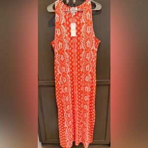 NWT Lilly Pulitzer Vibrant Orange Ulla Maxi Dress